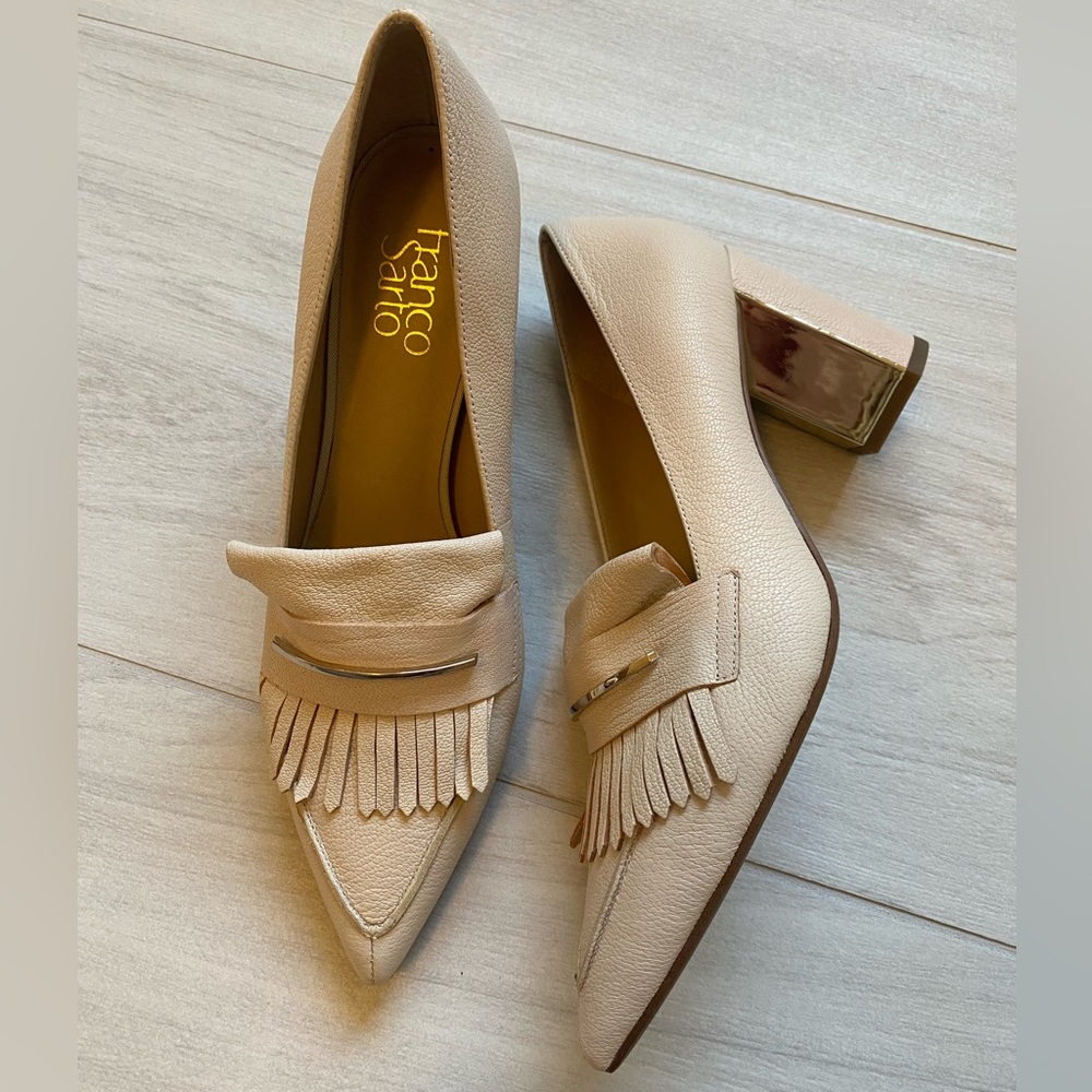 NWOT Franco Sarto Beige Shoes Size 9.5 Women’s